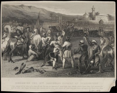 Odzbrojení 11. pravidelné jízdy v Berhampore od Unknown artist