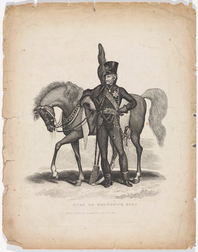 ‚Vévoda z Brunswick-Oels‘ od Unknown artist