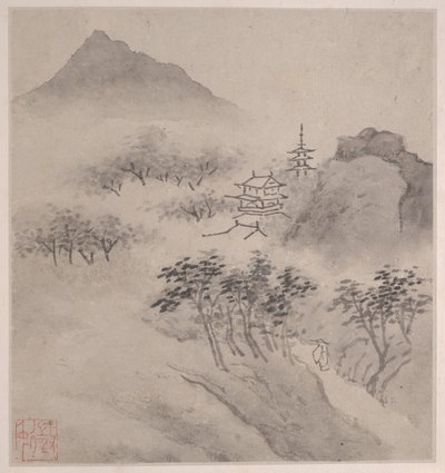 Osm písní řek Xiao a Xiang od Unknown Artist