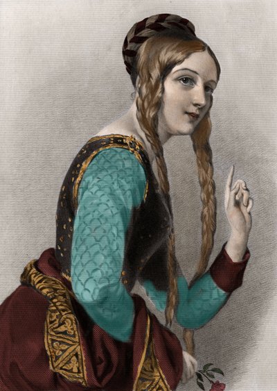 Eleanor Akvitánie - Alienor d"Aquitaine od Unknown