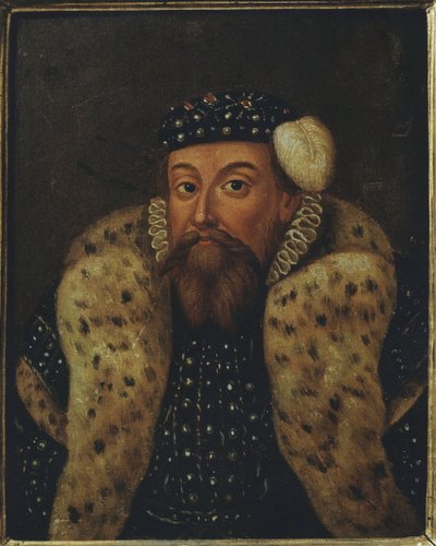 Eric XIV de Suede - Portrét švédského krále Erica XIV. (1533-1577), Anonym . Olej na dřevě. Rozměr: 19 x 15 cm. Národní muzeum Stockholm od Unknown artist