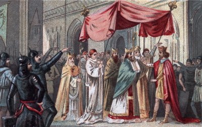 Eudes (Odon) (v. 860 - 898), hrabě z Paříže a Troyes, zvolen králem Francie. od Unknown artist