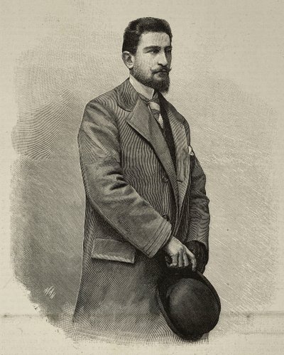 Eugenio Ruspoli (1866-1893), italský badatel, fotografie od Angioliniho z L