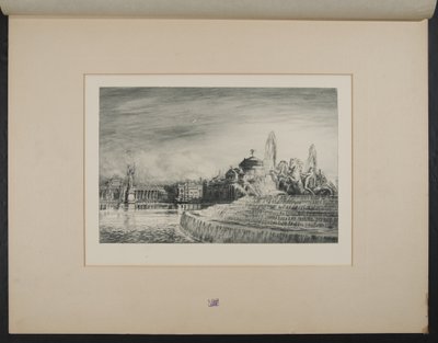 Večer na čestném dvoře od Unknown artist