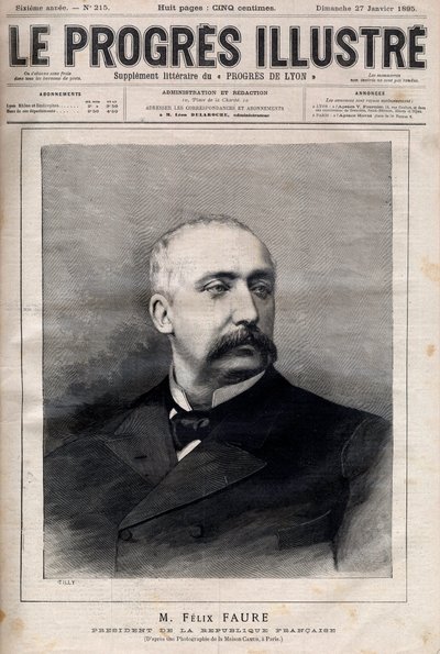 Felix Faure, prezident Francouzské republiky od Unknown artist