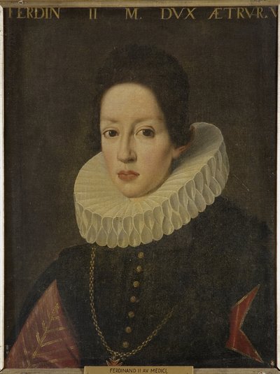 Ferdinand II de Medicis - Portrét Ferdinanda II de