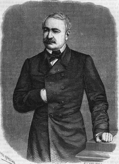 Ferdinand de Lesseps (1805-1894), francouzský diplomat a administrátor. od Unknown artist