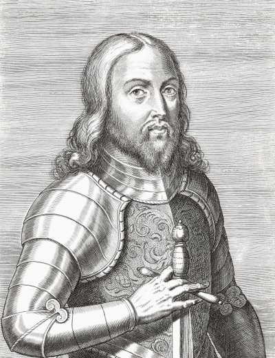Ferdinand Svatý princ Portugalský. Portrét. od Unknown artist