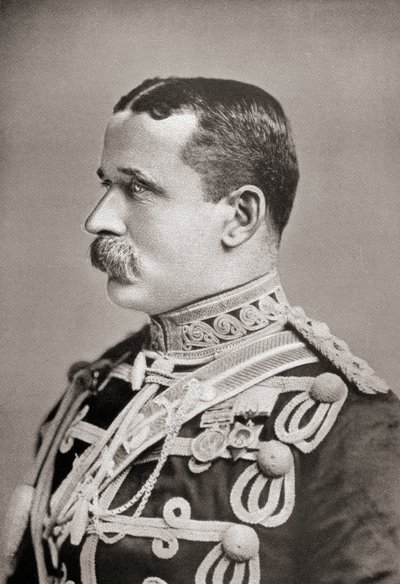 Polní maršál John Denton Pinkstone French, z knihy South Africa and the Transvaal War Louis Creswicke, pub. 1900 od Unknown