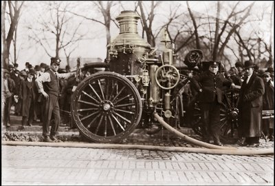 Požární čerpadlo New York Fire Brigade 1909. od Unknown artist