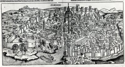 Florencie v roce 1470. od Unknown artist