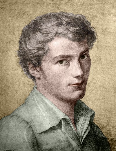 Franz Schubert (1797 - 1828) ml. od Unknown artist