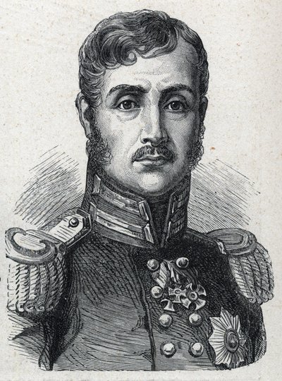 Pruský Fridrich Vilém III. - Portrét pruského krále Fridricha Viléma III. (1770-1840) od Unknown artist