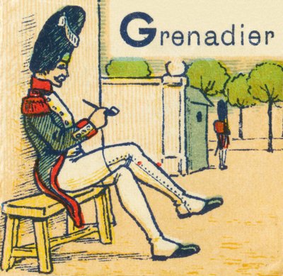 G jako Grenadier od Unknown artist