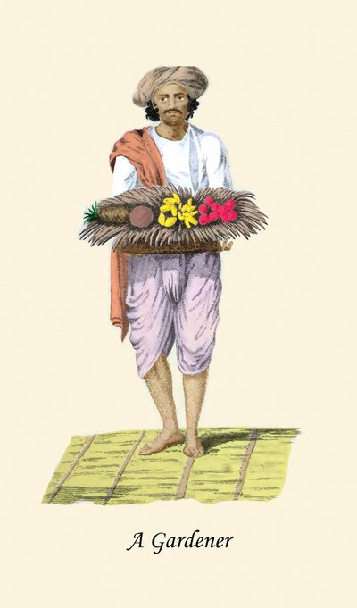 Zahradník od Unknown Artist
