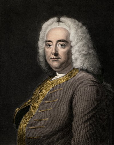George Frideric Händel (George Frederick Händel, Georg Friedrich Händel) od Unknown artist