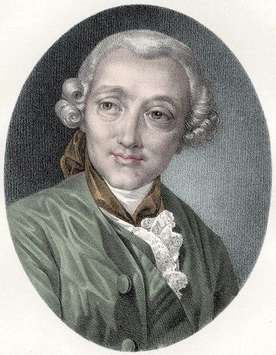 Germain Soufflot (1713-1780), francouzský architekt od Unknown artist