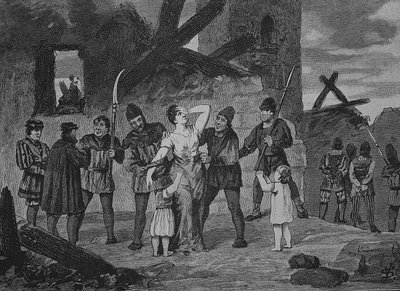 Německá selská válka (1524-1526): Rada do Hallu se svými zbraněmi od Unknown artist