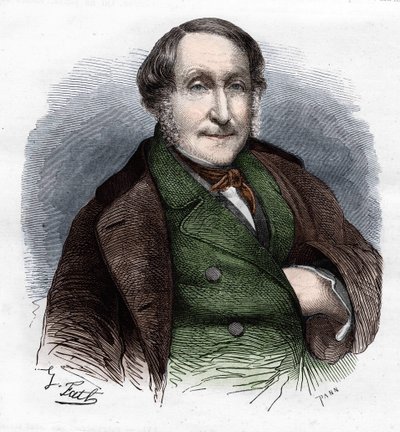 Gioacchino Rossini (1792-1868), italský skladatel od Unknown artist