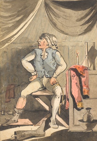 ?Go the Rounds d" říkáš? d-y co tím myslíš? - Neslyšíš, jak prší, ty darebáku?, 1796 od Unknown