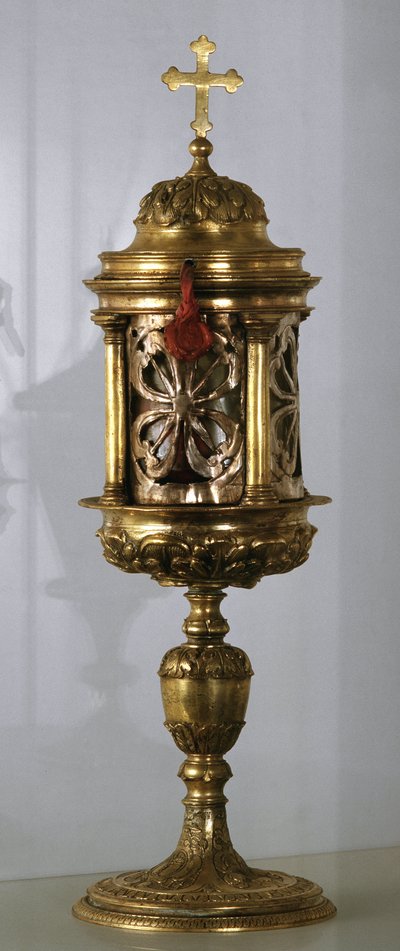 Zlato měděné ciborium od Unknown artist