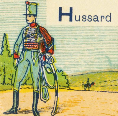 H jako Hussard od Unknown artist