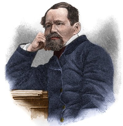 Heinrich Laube (1806-1884) německý spisovatel a dramatik od Unknown artist