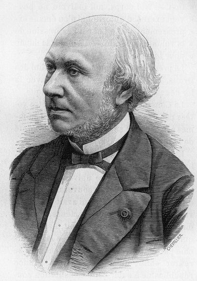 Henri Wallon (1812 - 1904), francouzský historik a politik. od Unknown artist