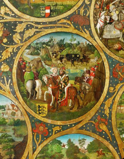 Hermann, vévoda švábský od Unknown Artist