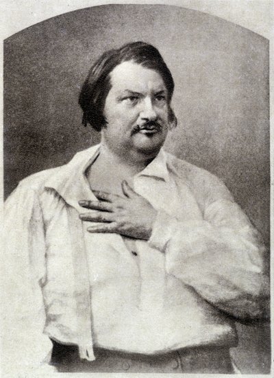Honoré de Balzac, kolem roku 1850 od Unknown artist