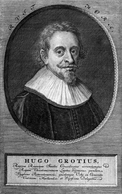 Hugo Grotius (1583-1645) (Huig de Groot), holandský právník a diplomat. od Unknown artist