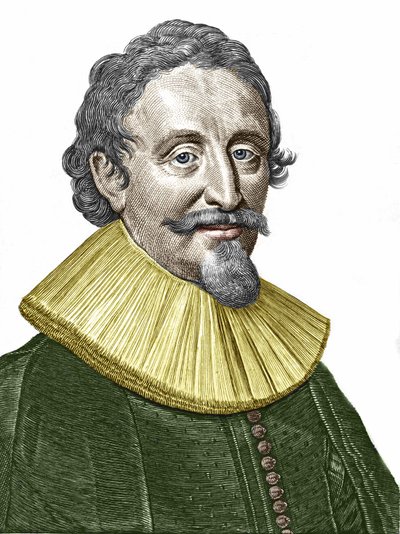 Hugo de Groot dit Grotius (1583 - 1645) holandský právník a diplomat od Unknown artist