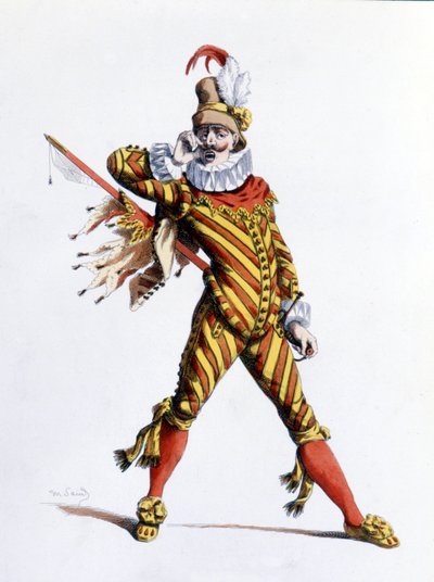 Kapitán Spavento (kapitán Fracasse) od Unknown artist