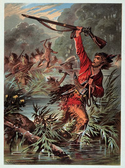 Ilustrace „“ Kožené punčochy“ od F. Coopera od Unknown artist