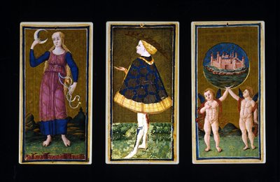 Italský tarot. Tarot Brera od Bonifacia Bemba od Unknown artist