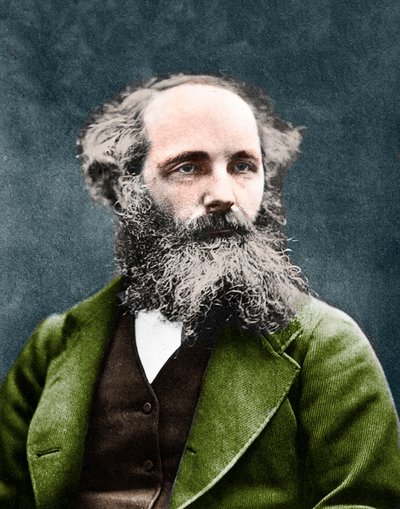 JAMES CLERK MAXWELL (1831-1879). skotský fyzik. kolem roku 1875. od Unknown artist
