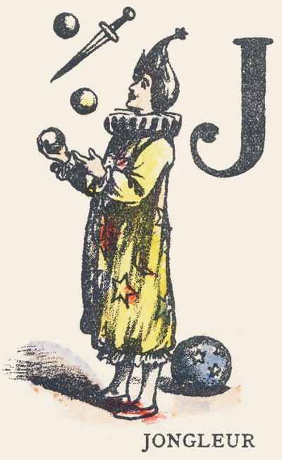J: žonglér od Unknown artist