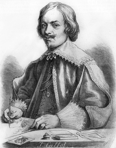 Jacques Callot francouzský kreslíř a rytec (Nancy od Unknown artist