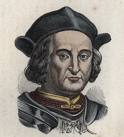 Jacques de Trivulce (Gian Giacomo Trivulzio) italský aristokrat a kondottiero (1440-1518) markýz de Vigevano, politik a voják. od Unknown artist