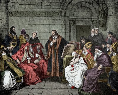 Jan Hus (nebo Jean Huss od Unknown artist