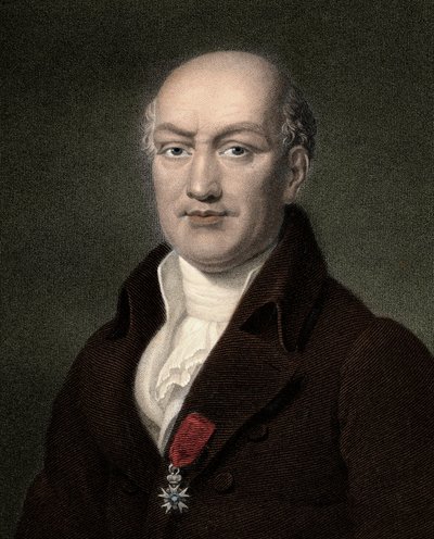 Jean Baptiste (Jean-Baptiste) Joseph Delambre 1749-1822 - rytina - 19. stol. od Unknown artist