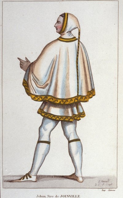 Jean de Joinville (1225-1317). od Unknown artist