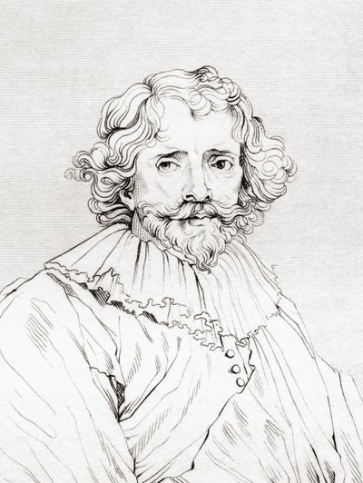 Johannes Vorstermans, c.1643 – c.1700. Aus der Historischen Galerie der Porträts und Gemälde, veröffentlicht 1808. von Unknown Artist