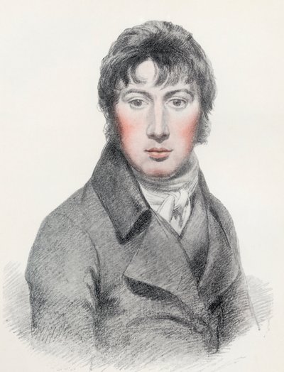 John Constable (barevná litografie) od Unknown artist