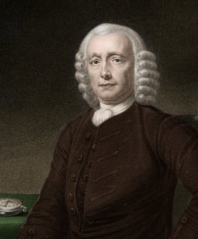 John Harrison 1693-1776 - rytina - 19. stol od Unknown artist