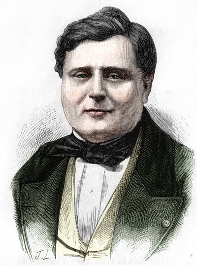 Joseph Alexandre Colonna (1810-1868), hrabě Walewski, syn Napoleona I. a Marie Walewské, francouzský politik od Unknown artist