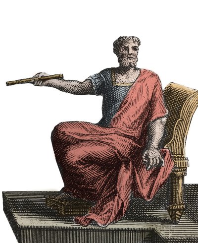 Josiah nebo Yoshiyahu král judský (641-609 př.nl) - Josiah, král judský, rytina z roku 1811 v „“Bible of Royaumont, Starý zákon „“ od Unknown artist