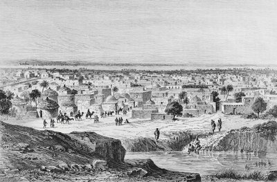 Město Kano, Nigérie od Unknown artist