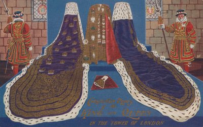 Korunovační roucho krále Edwarda VII. od Unknown Artist