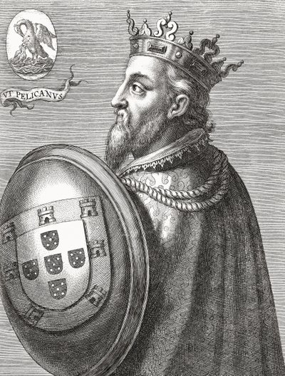 Portugalský král Jan II. João II. Portrét. od Unknown artist